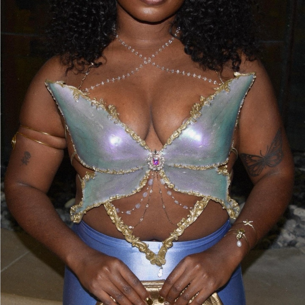 Butterfly corset top